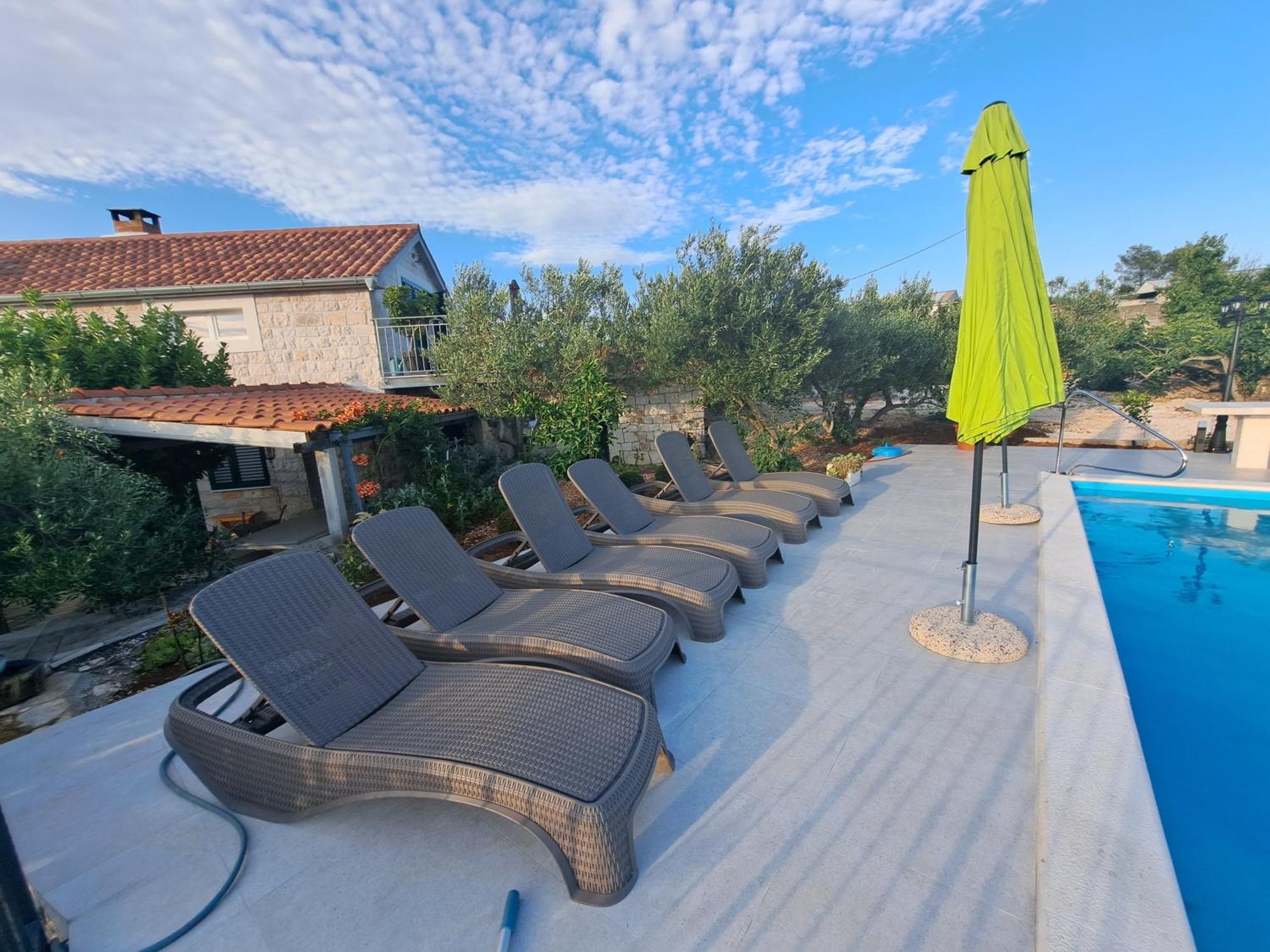 Villa Casa Mia Gornji Seget Zewnętrze zdjęcie